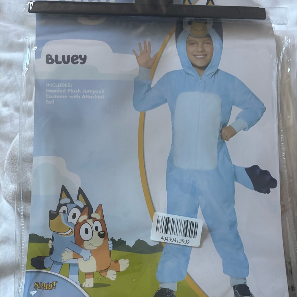 bluey costume jumpsuit SMALL 4-6